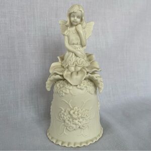 Cream Ceramic Fairy Bell